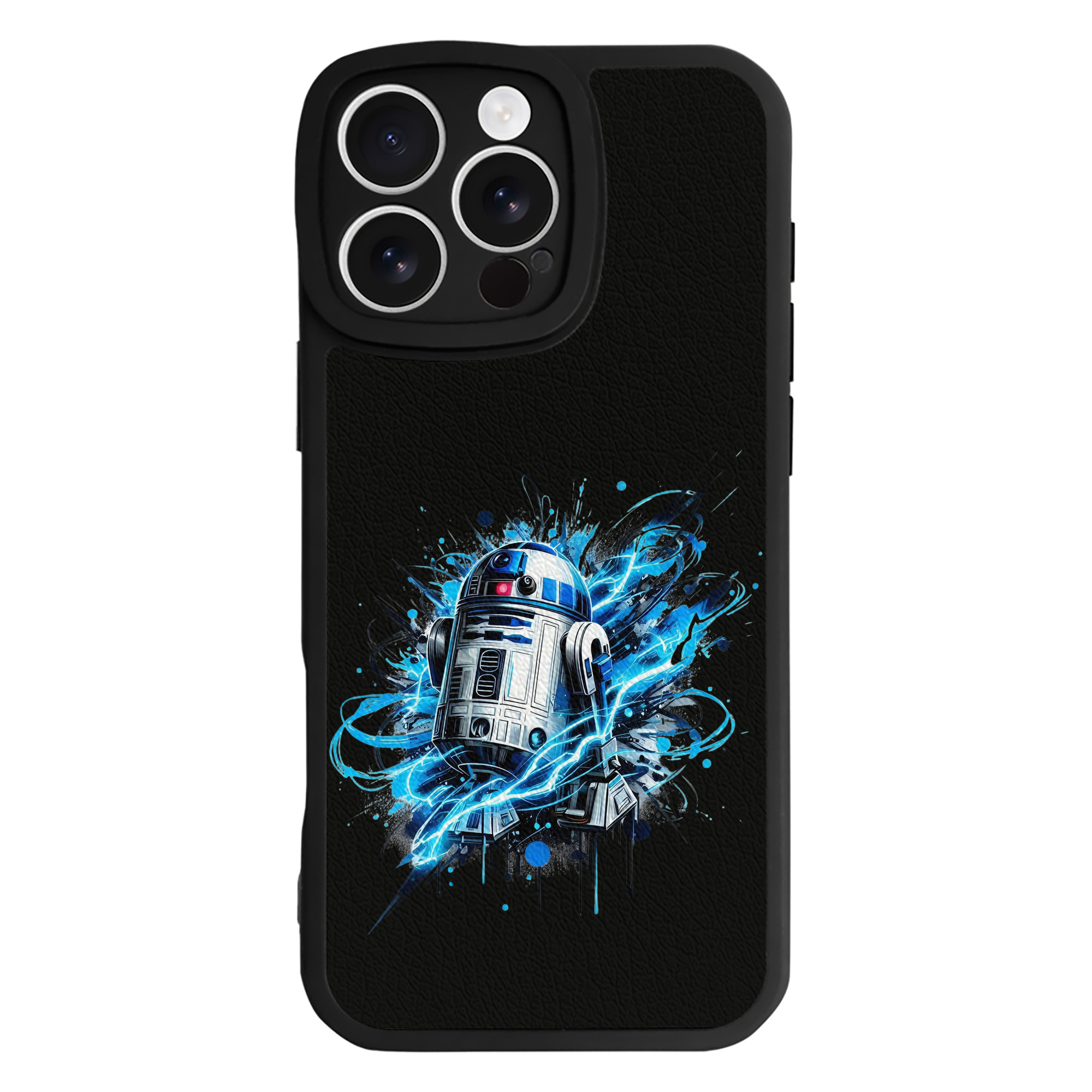 （画像用） スター・ウォーズ Star Wars 【iPhone 16シリーズ対応】シリコンスマホケース（レザー調） 材質：シリコン